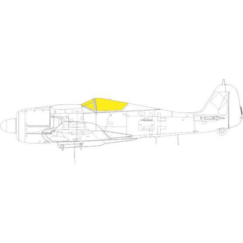 1/72 Fw190A-8/R2 paint mask for Eduard