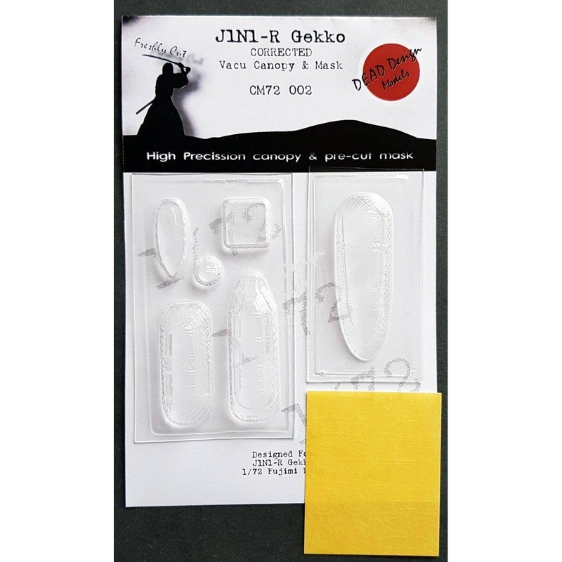 1/72 J1N1 Gekko Vacu Canopy & Mask