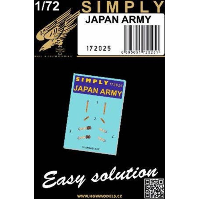1/72 Japanese Army Aircraft 3D Decal Seatbelt