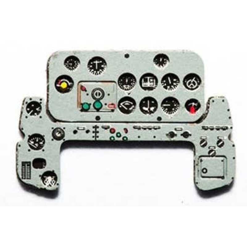 1/72 Labo Chicken LaGG-3 / La-5 Initial Coloring Instrument Panel Roden
