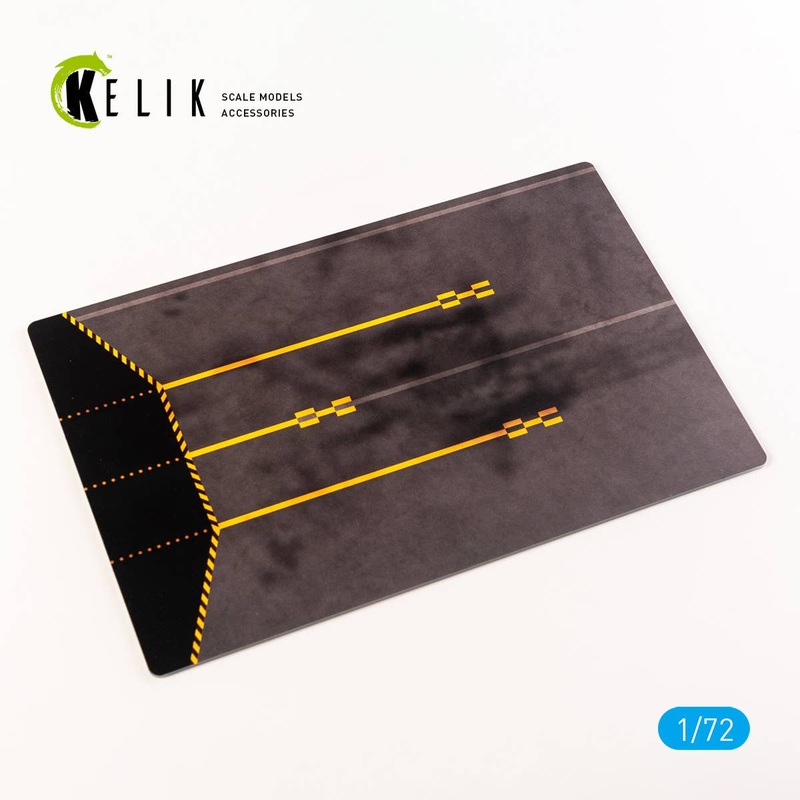 1/72 Leeuwarden AirBase Netherlands - Base - Acrylic 3 mm (280 x 180 mm) (170 g) (for. any)