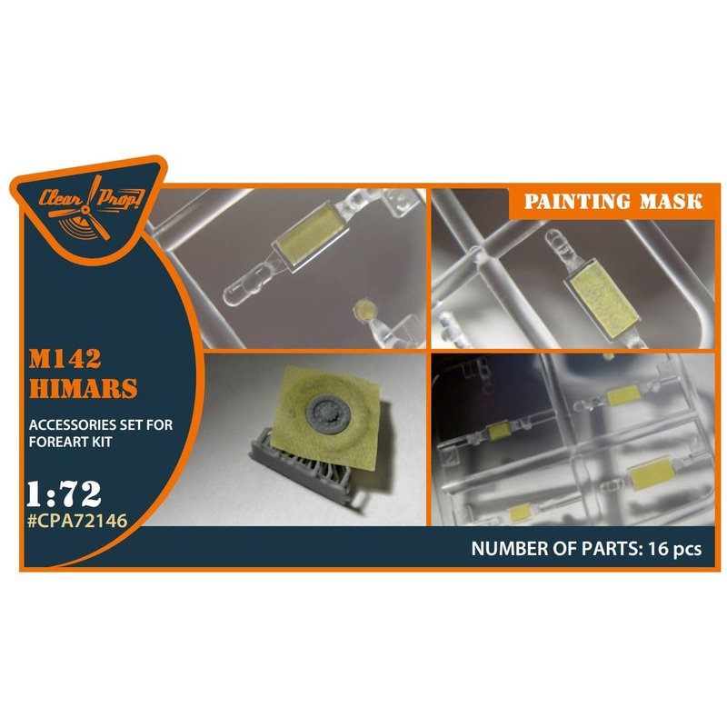 1/72 M142 HIMARS painting mask (for Foreart)