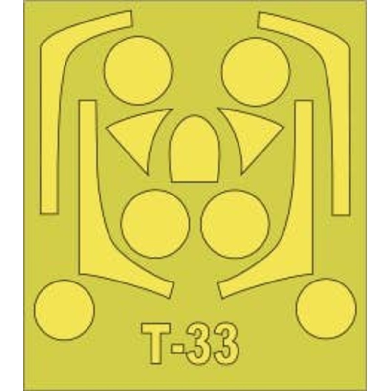 1/72 Masking sheet for Japan Air Self-Defense Force T-33
