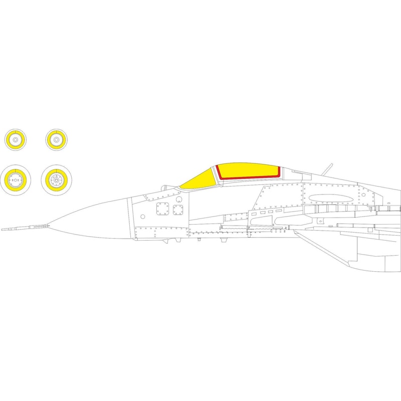 1/72 MiG-29 9-19 SMT Masks (for GREAT WALL HOBBY)