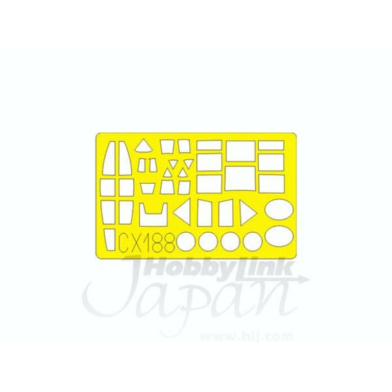 1/72 Petlyakov Pe-2 Die-Cut Flexible Mask (for UM Model)
