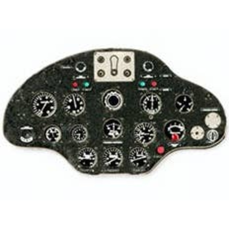 1/72 Polikarpov I-16 Early Colored Instrument Panel ICM