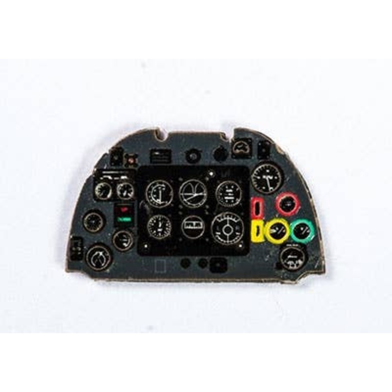 1/72 Spitfire Mk.I Colored Instrument Panel Tamiya Etc.