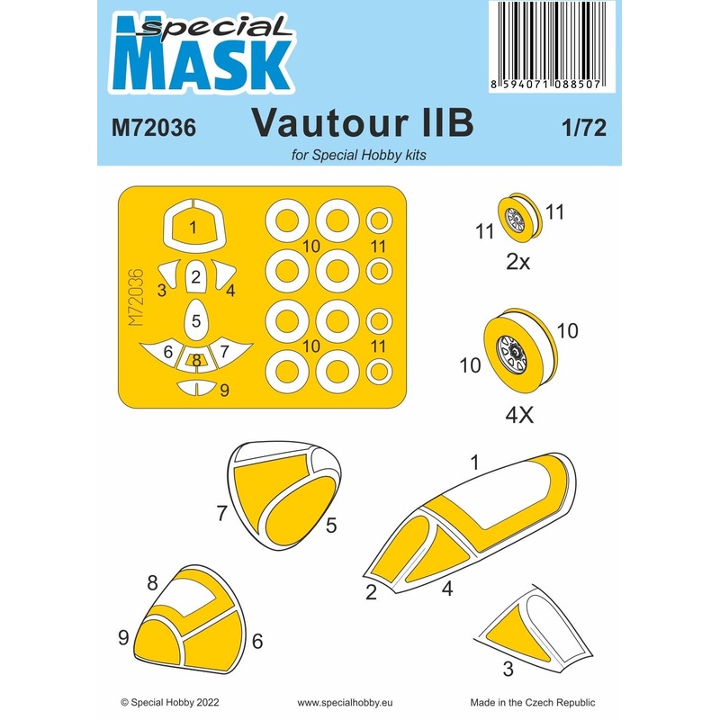 1/72 Vautour IIB MASK (for Special Hobby)
