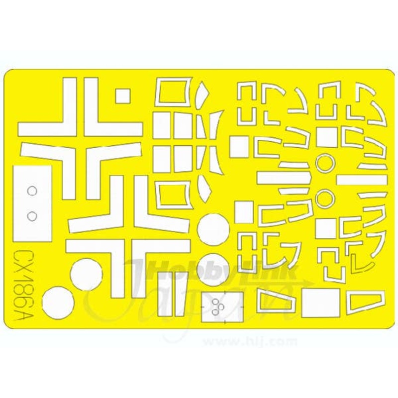 1/72 Wellington Mk.III Die-Cut Flexible Mask (for MPM)