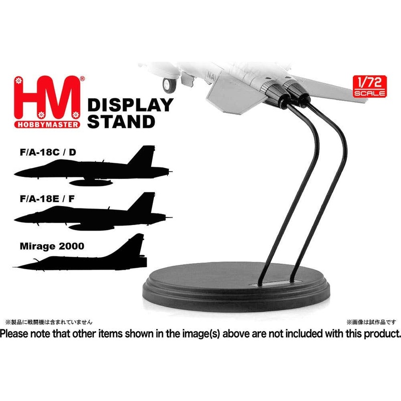 Display Stand for 1/72 Jet Fighters (for F/A-18 Series / Mirage 2000)
