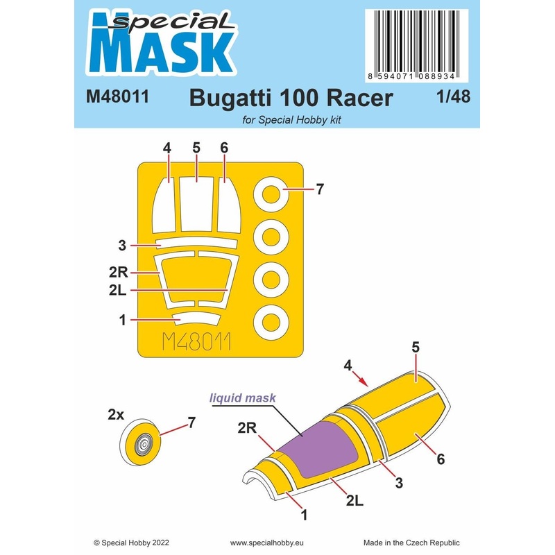 1/48 Bugatti 100 MASK