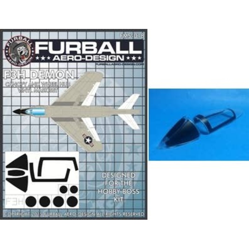 1/48 F3H-2 Vinyl Mask Set (for Hobby Boss)