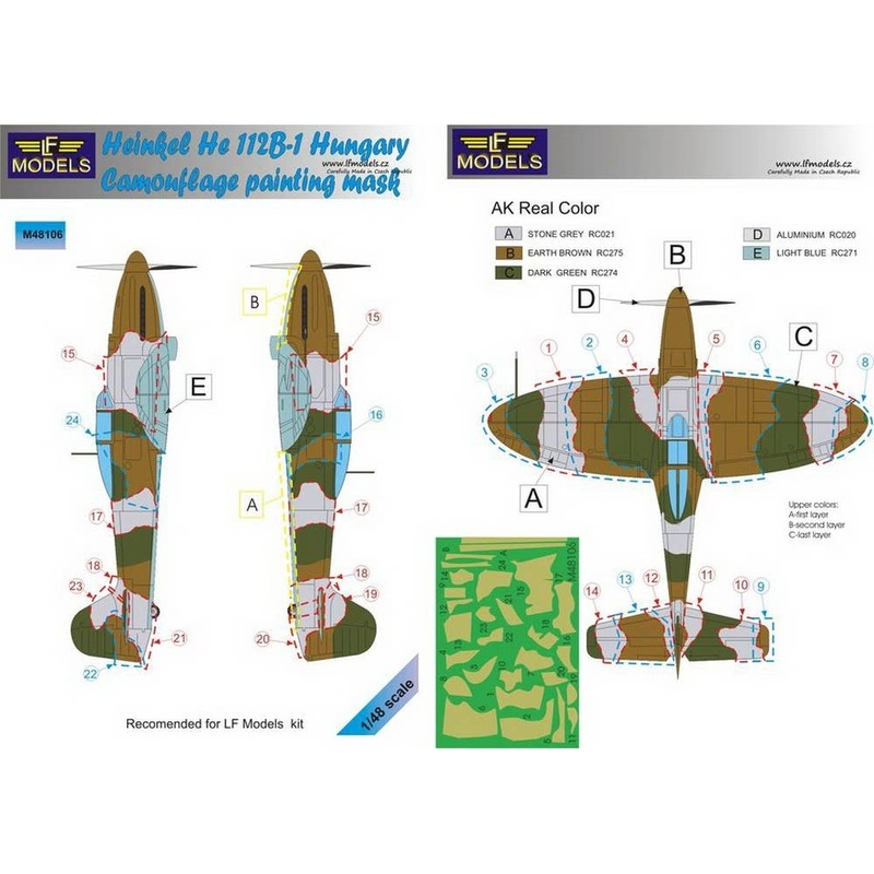 1/48 He 112 Over Hungary
