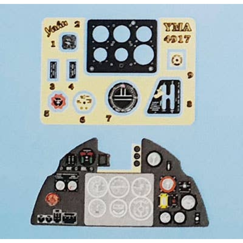 1/48 Hurricane Mk.II Coloring Instrument Panel ARMA