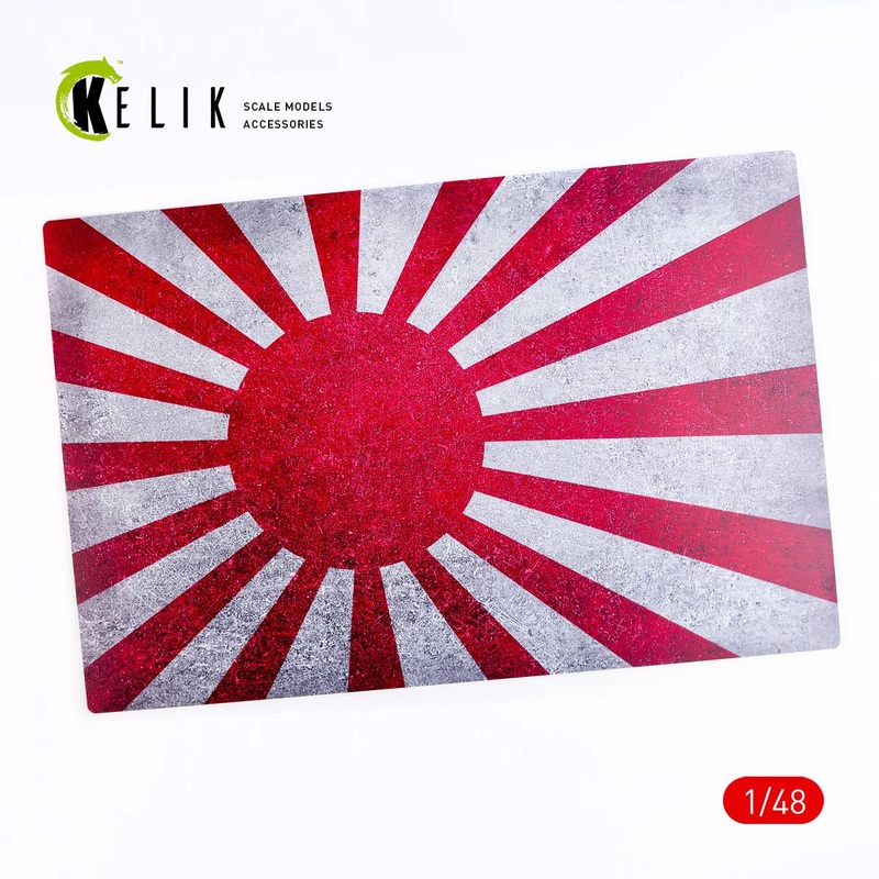 1/48 Japan Naval Flag - Base - Acrylic 3 mm (410 x 270 mm) (410 g)
