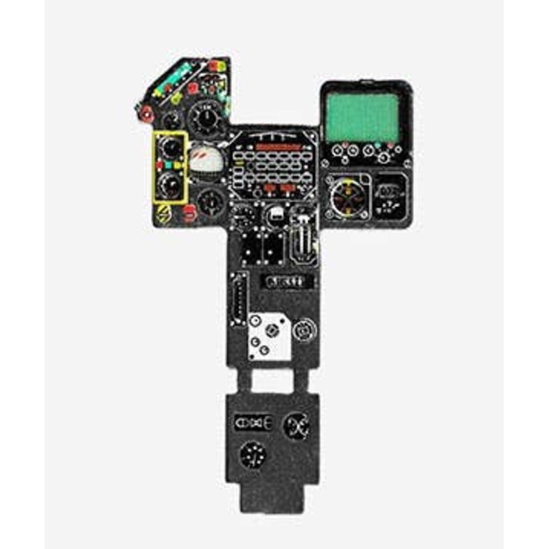 1/48 Mirage F.1CR Coloring Instrument Panel Kitty Hawk