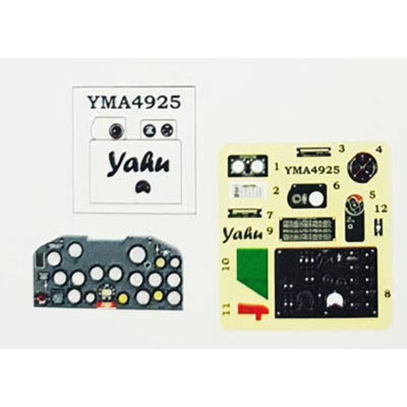 1/48 P-47C/D Thunderbolt Early Stage, Colored Instrument Panel, Dora Wings