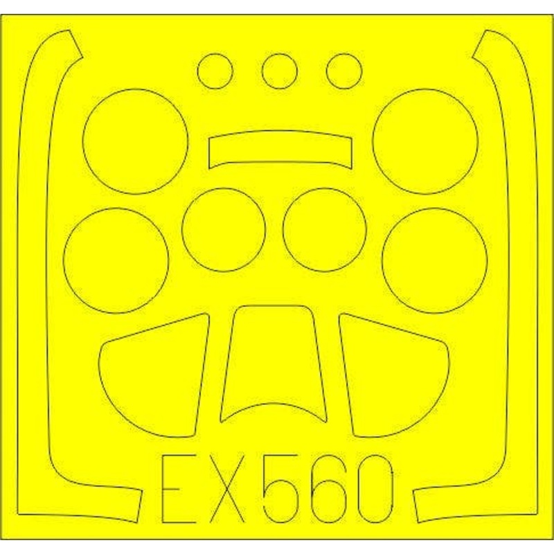 1/48 P-51D Masking Sticker (for Airfix)