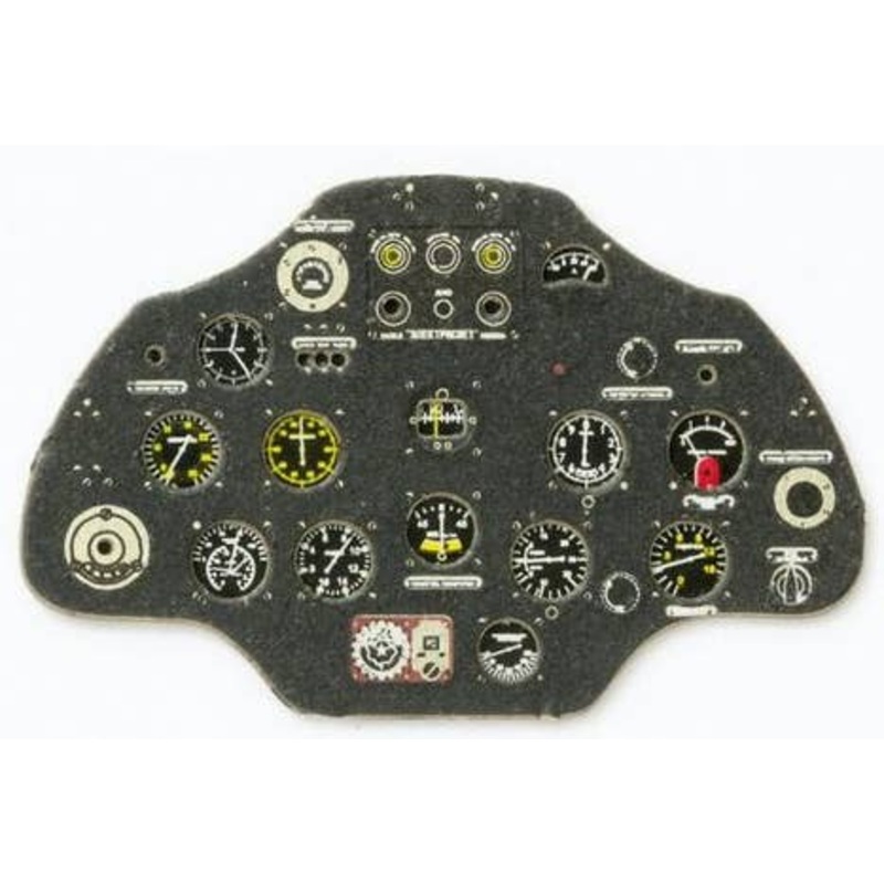 1/48 Polikarpov I-16 Late Coloring Instrument Plate ICM