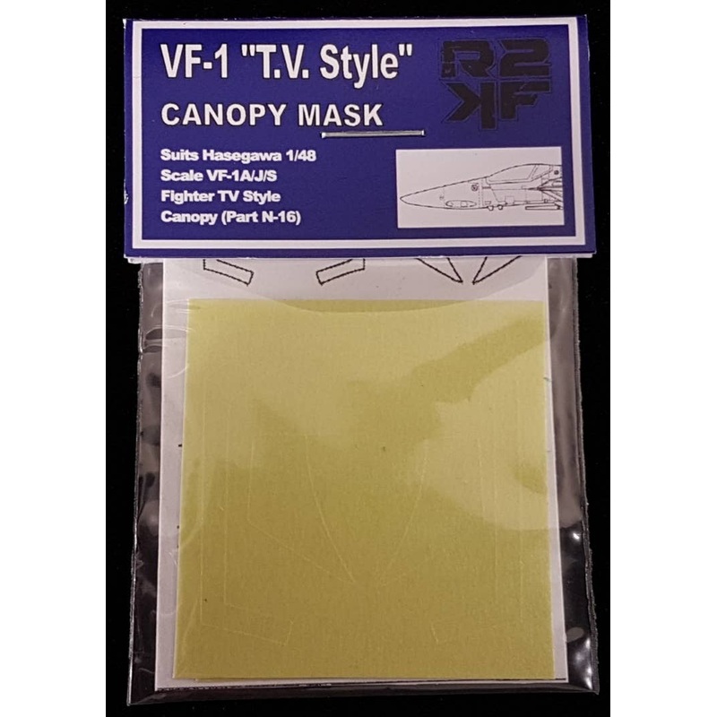 1/48 VF-1 TV Style Canopy Mask (for Hasegawa)
