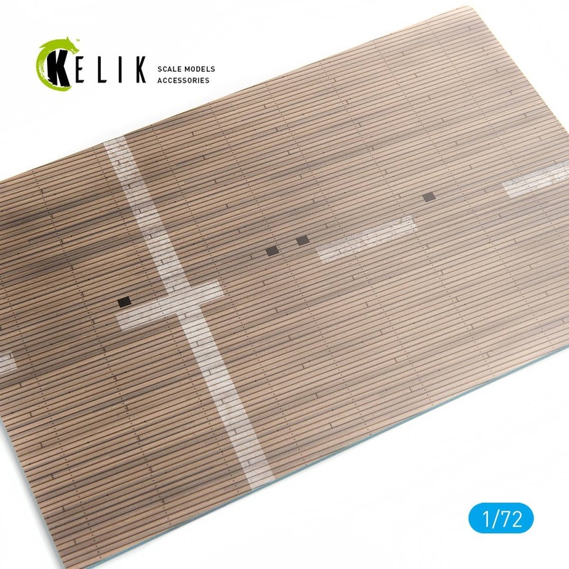 1/72 IJN TAIHO Armoured Aircraft Carrier Base - Acrylic 3 mm (280 x 180 mm) (170 g)