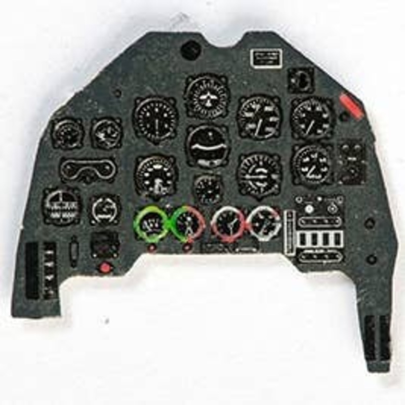 1/72 Junkers Ju87B-2 Coloring Instrument Panel Zvezda