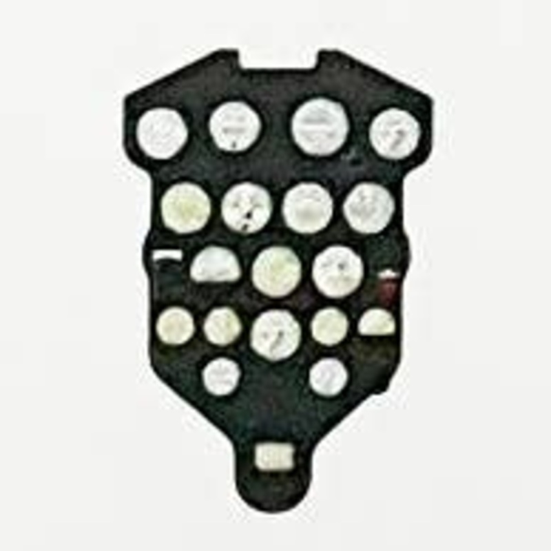 1/72 P-43 Lancer Coloring Instrument Panel (Dora Wings)