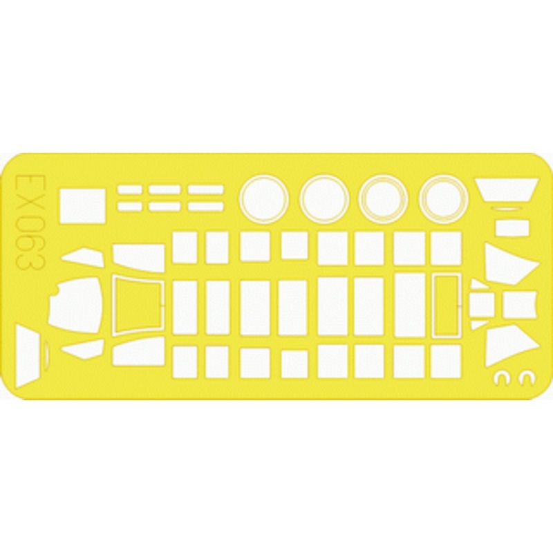 1/48 B6N Tenzan/Jil l Die-Cut Flexible Mask (for Hasegawa)