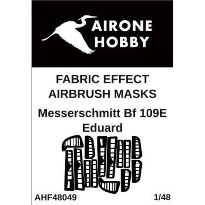 1/48 Bf 109E Fabric Effect Airbrush Mask (for Eduard)