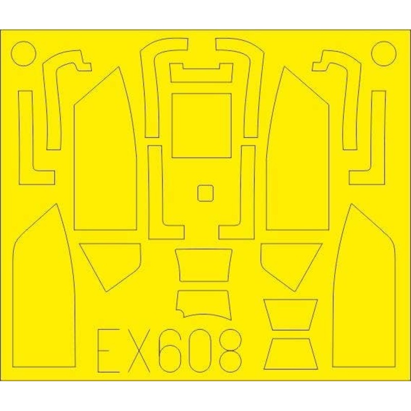 1/48 Bf 109G-10 Masking Sheet (for Eduard)
