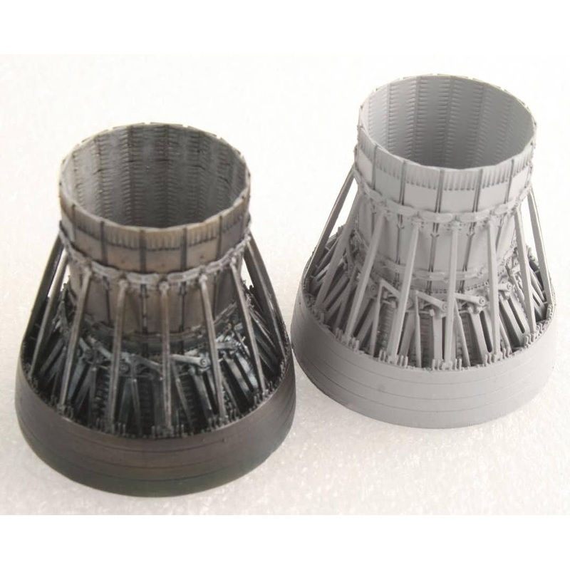 1/48 F-15 C/D/E/K P&W Exhaust Nozzle Set (Closed) (for Hasegawa)