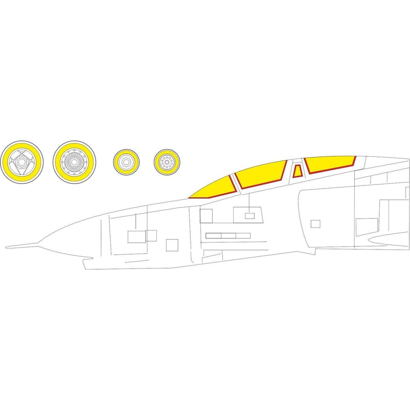 1/48 F-4E TFace Masks (for MENG)