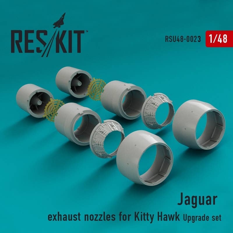 1/48 Jaguar Exhaust Nozzles (for Kitty Hawk)