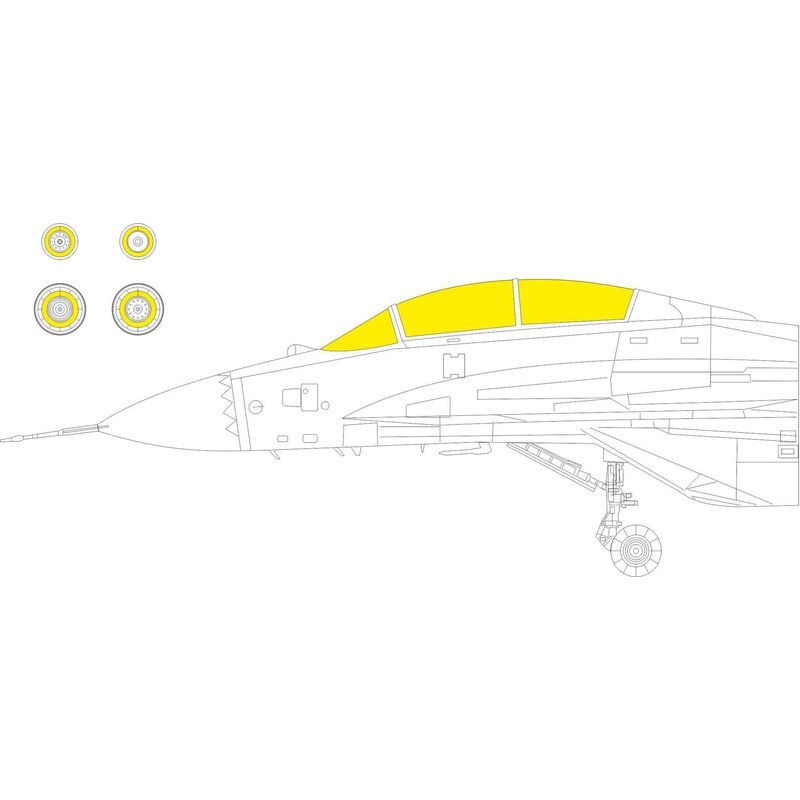 1/48 MiG-29K Tface Mask (for Hobby Boss)