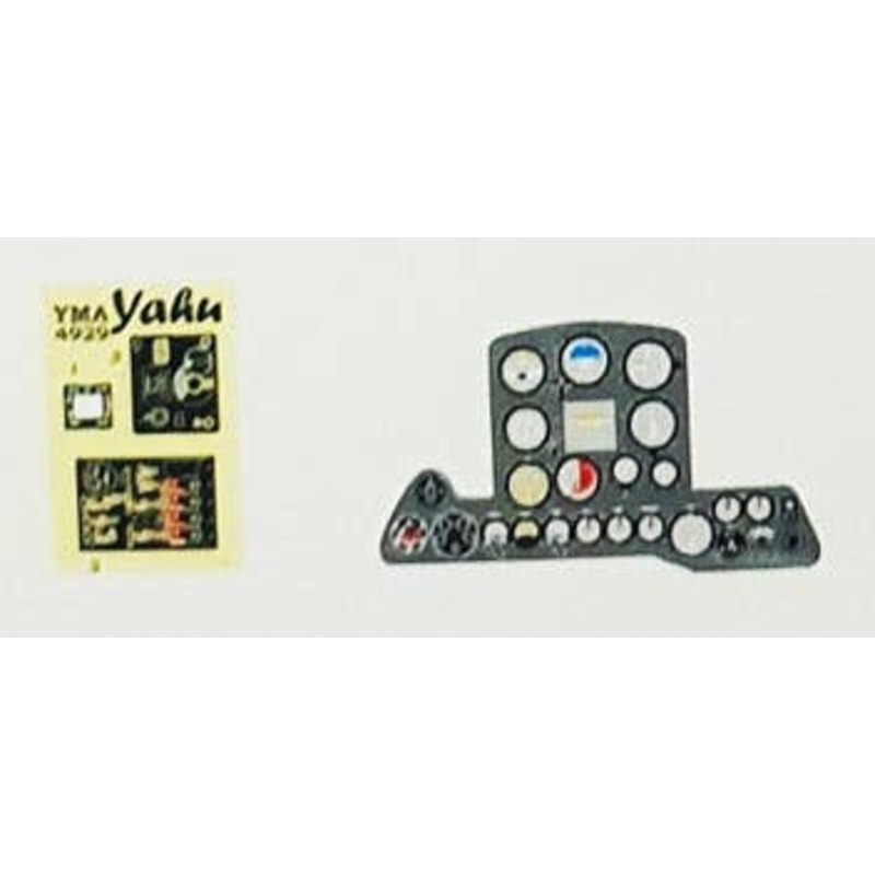 1/48 Nakajima Ki-84 Hayate, Colored Instrument Panel, Hasegawa