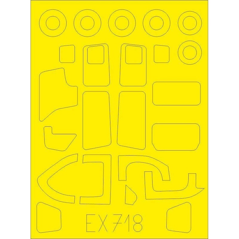 1/48 O-2A Masking Sheet (for ICM)