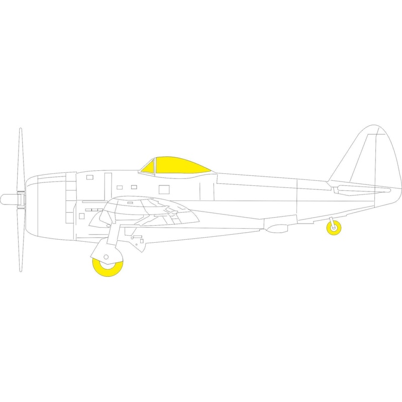 1/48 P-47D Bubbletop TFace (for TAMIYA)