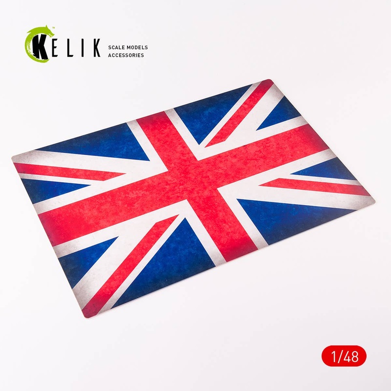 1/48 United Kingdom Flag - Acrylic 3 mm (410 x 270 mm) (410 g)