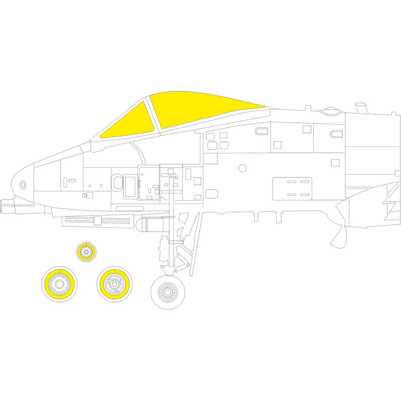 1/48 A-10C TFace Mask (for Academy)