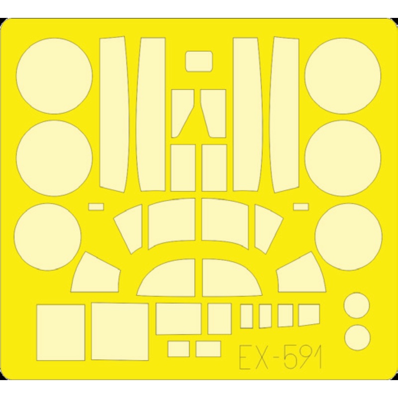 1/48 A-26B Masking Seal (for Revell)