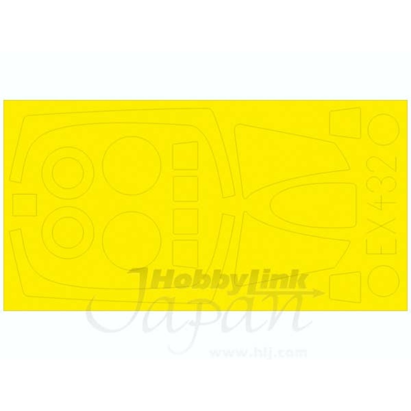 1/48 F-101A/C Voodoo Mask Sheet (for Kitty Hawk)