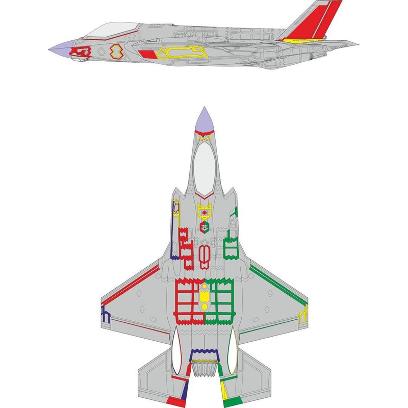 1/48 F-35A RAM coating early for Tamiya