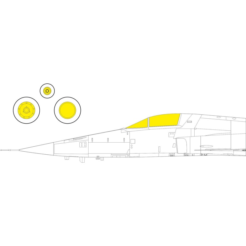 1/48 F-5E TFace Mask (for AFV Club / Eduard)