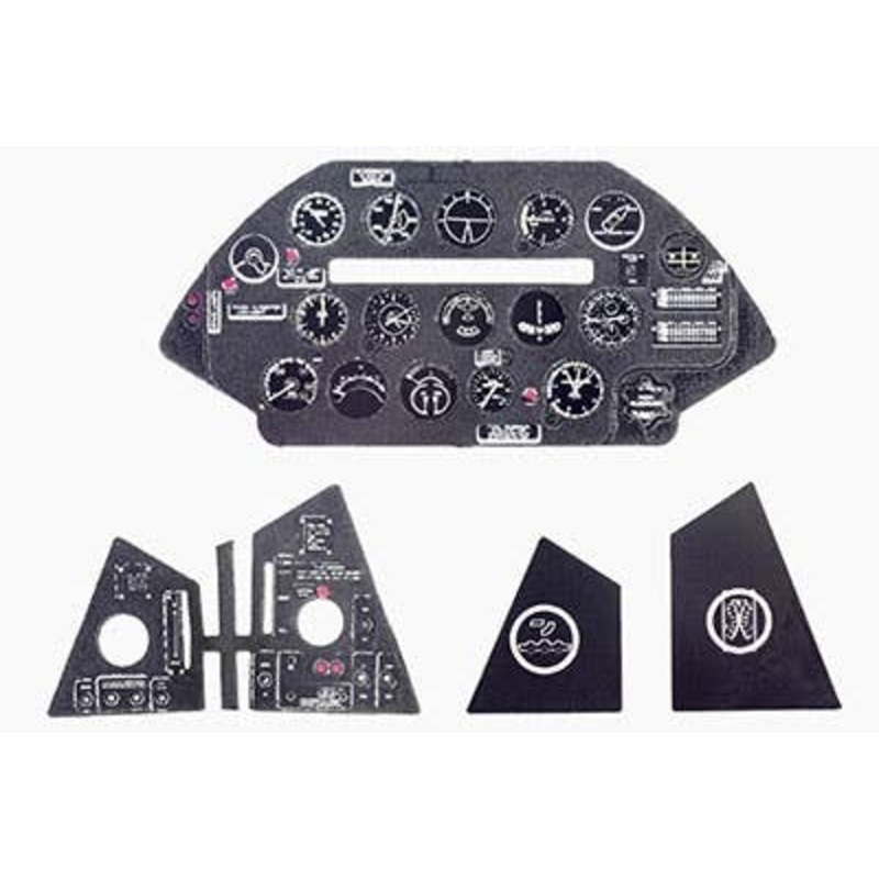 1/48 F4U-5 Corsair Coloring Instrument Panel Hasegawa