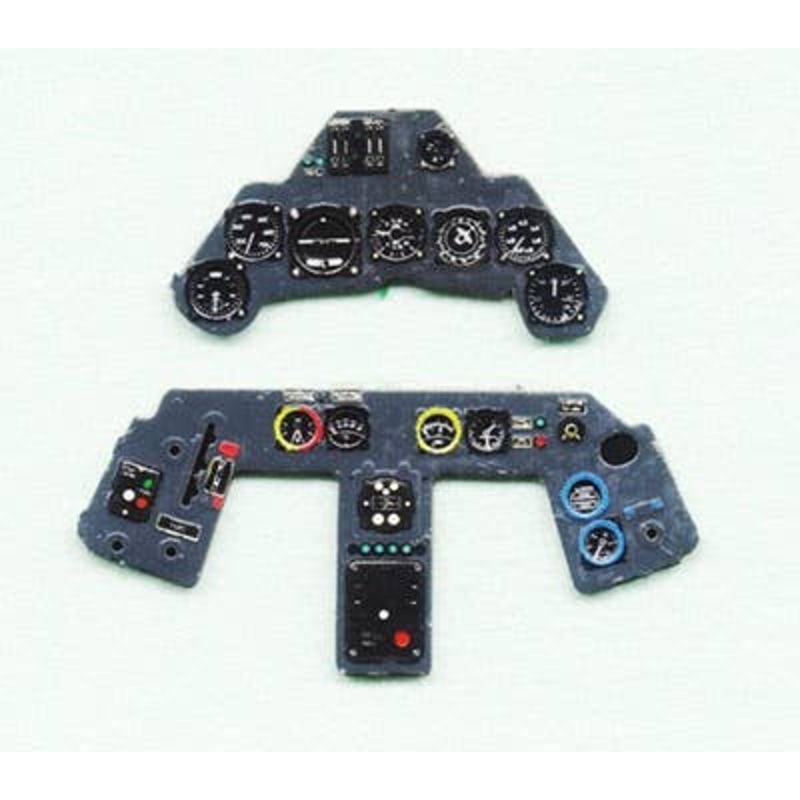 1/48 Focke-Wulf Fw190A Late Type Coloring Instrument Panel Hasegawa