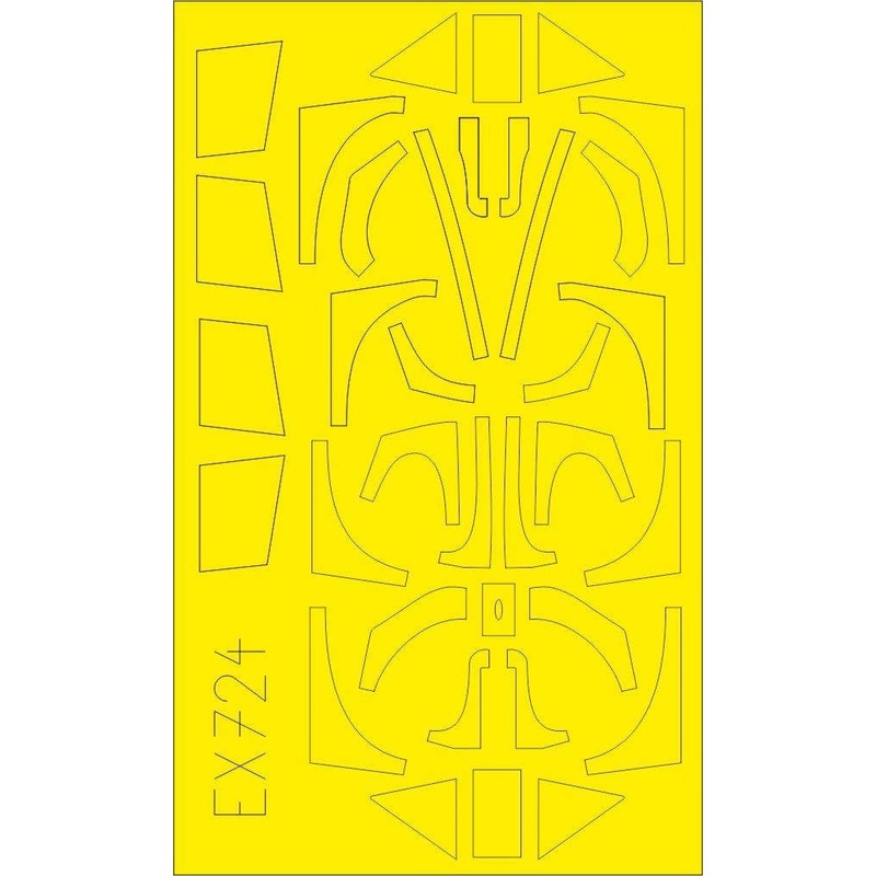 1/48 Fw 190A-5 TFace Masking Sheet (for Eduard)