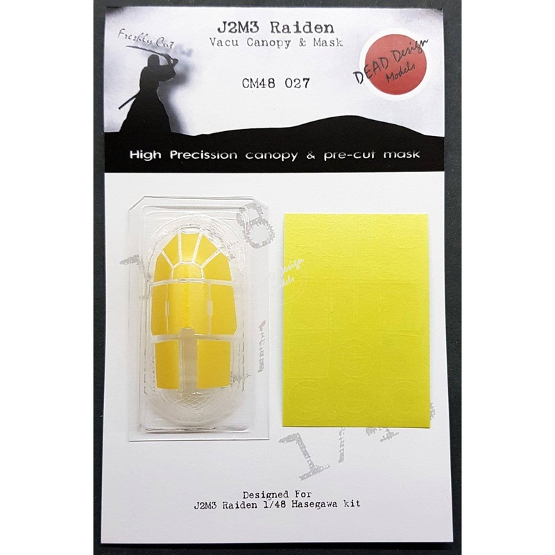 1/48 J2M3 Vacu Canopy & Mask (for Hasegawa)