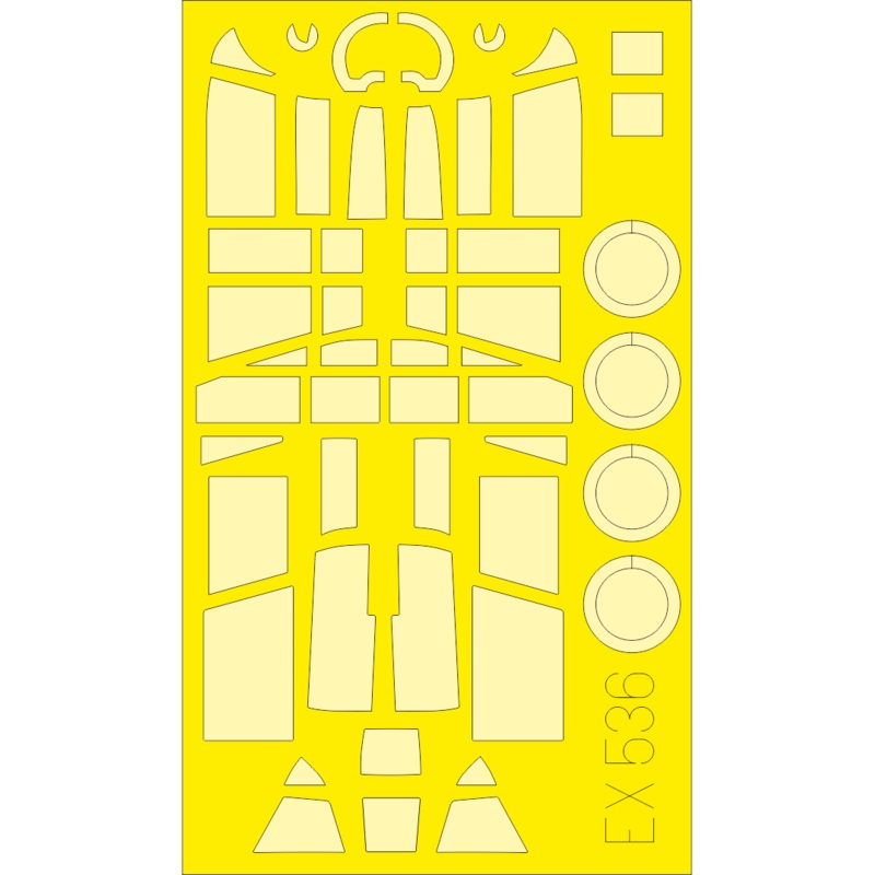 1/48 Ju 87B-1 Masking Sheet (Airfix)