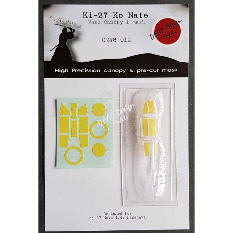 1/48 Ki-27 Ko Vacu Canopy & Mask