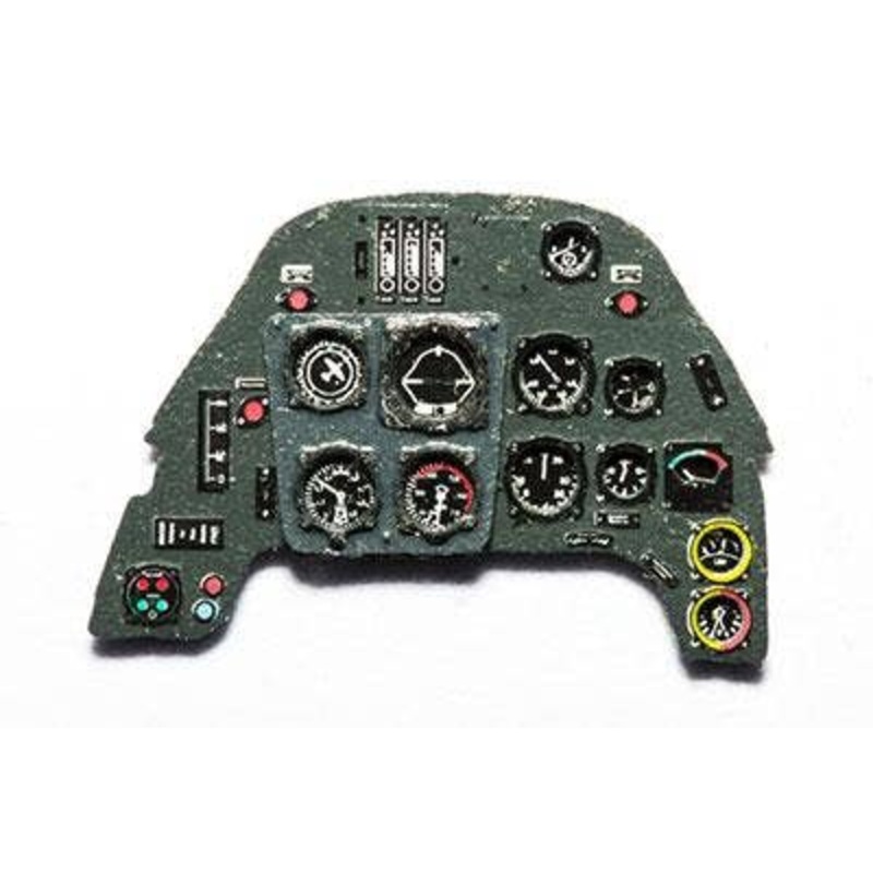 1/48 Messerschmitt Bf109G-6 Coloring Instrument Panel Eduard
